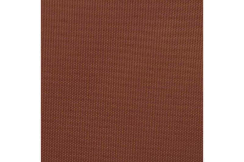 Solsegel oxfordtyg rektangulärt 3x6 m terrakotta - Terrakotta - Utemöbler - Solskydd - Solsegel