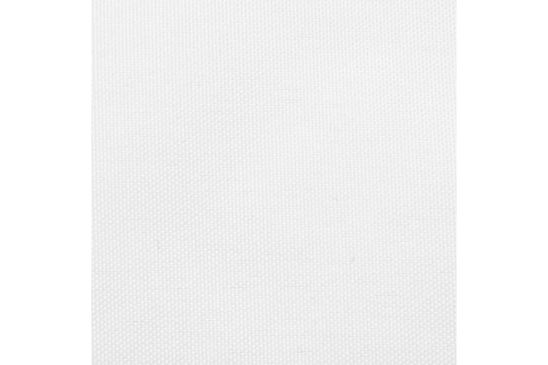 Solsegel oxfordtyg rektangulärt 6x7 m vit - Vit - Utemöbler - Solskydd - Solsegel