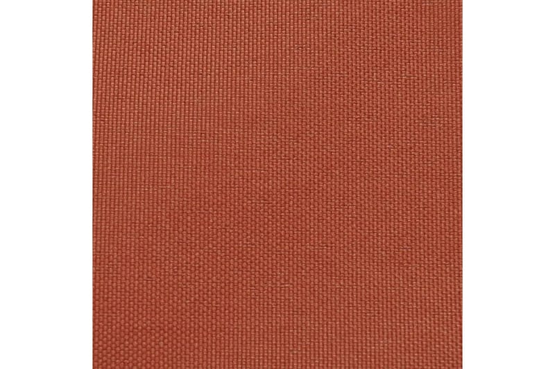 Solsegel Oxfordtyg trekantigt 3,6x3,6x3,6 m terrakotta - Brun - Utemöbler - Solskydd - Solsegel