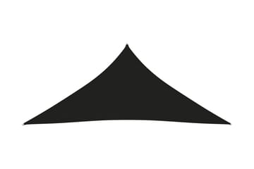 Solsegel oxfordtyg trekantigt 3x4x4 m svart