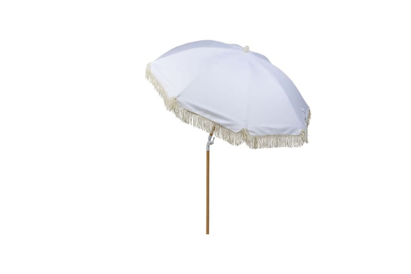 Teulon Parasoll 150 cm - Vit/Ljusbrun - Utemöbler - Solskydd - Parasoll