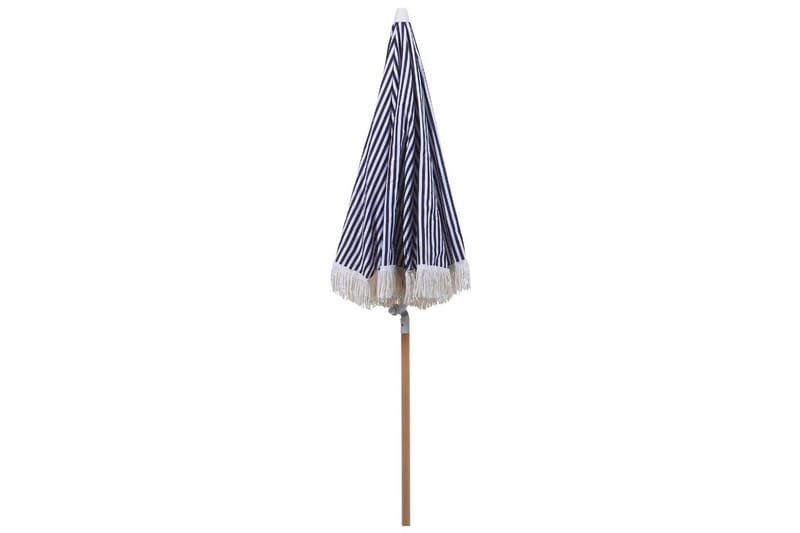 Teulon Parasoll 150 cm - Svart/Vit - Utemöbler - Solskydd - Parasoll