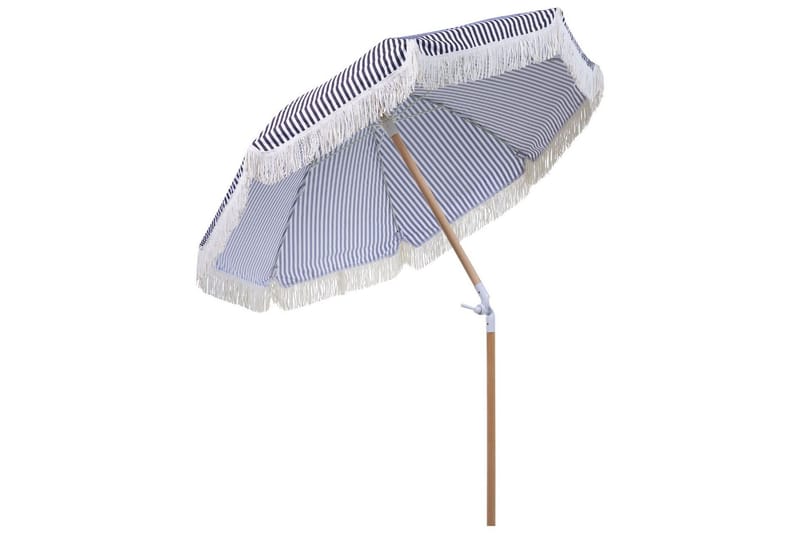 Teulon Parasoll 150 cm - Svart/Vit - Utemöbler - Solskydd - Parasoll