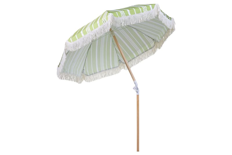 Teulon Parasoll 150 cm - Vit/Ljusbrun - Utemöbler - Solskydd - Parasoll