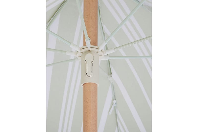 Teulon Parasoll 150 cm - Vit/Ljusbrun - Utemöbler - Solskydd - Parasoll