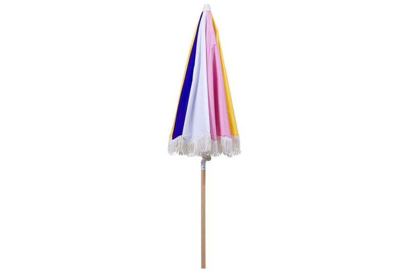 Teulon Parasoll 150 cm - Gul/Rosa/Blå/Vit/Ljusbrun - Utemöbler - Solskydd - Parasoll
