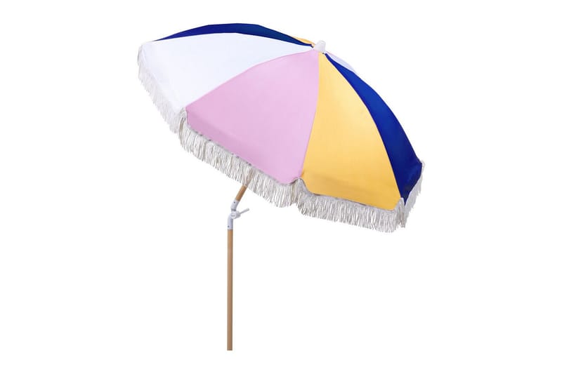 Teulon Parasoll 150 cm - Gul/Rosa/Blå/Vit/Ljusbrun - Utemöbler - Solskydd - Parasoll