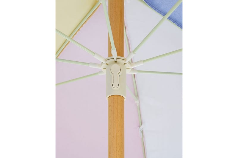 Teulon Parasoll 150 cm - Gul/Rosa/Blå/Vit/Ljusbrun - Utemöbler - Solskydd - Parasoll