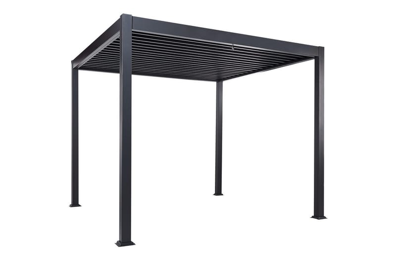 Trädgårdspergola Fornoli Svart - Svart - Utemöbler - Solskydd - Pergola