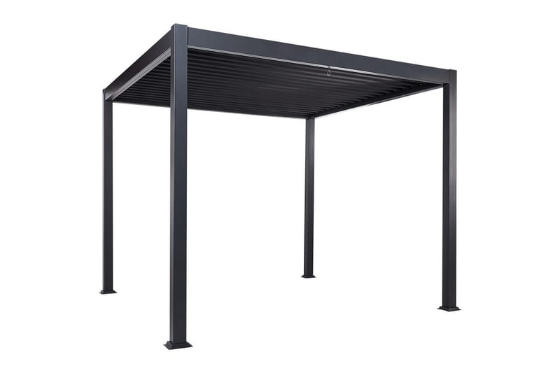 Trädgårdspergola Fornoli Svart - Svart - Utemöbler - Solskydd - Pergola