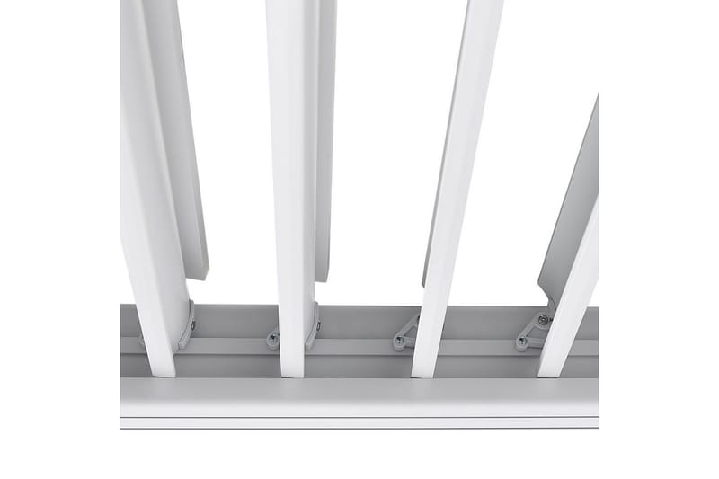 Trädgårdspergola Fornoli Vit - Vit - Utemöbler - Solskydd - Pergola