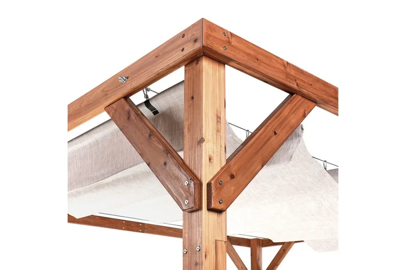 Trädgårdspergola Villarosa - Utemöbler - Solskydd - Pergola