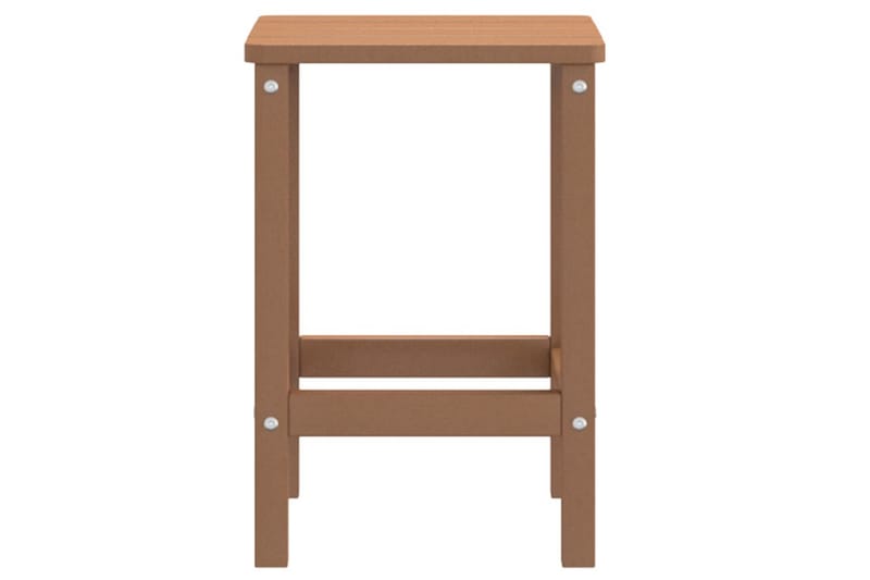 Adirondack bord aquablå 38x38x46 cm HDPE - Brun - Utemöbler - Utebord & trädgårdsbord - Avlastningsbord & brickbord utomhus