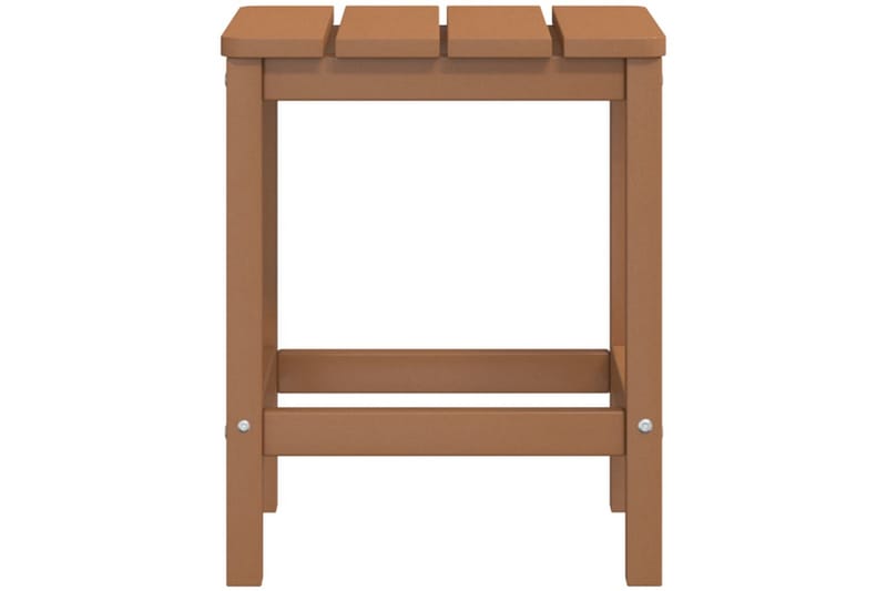 Adirondack bord aquablå 38x38x46 cm HDPE - Brun - Utemöbler - Utebord & trädgårdsbord - Avlastningsbord & brickbord utomhus
