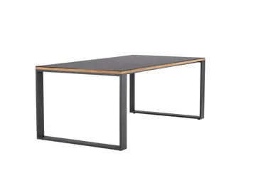 Aspvik Matbord 100x200 cm Svart - Svart - Utemöbler - Utebord & trädgårdsbord - Matbord utomhus
