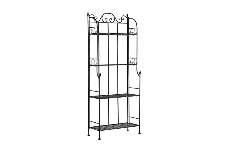 Carpinone Trädgårdshylla 61x31 cm - Svart - Utemöbler - Utebord & trädgårdsbord - Avlastningsbord & brickbord utomhus