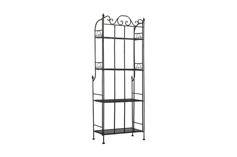 Carpinone Trädgårdshylla 61x31 cm - Svart - Utemöbler - Utebord & trädgårdsbord - Avlastningsbord & brickbord utomhus