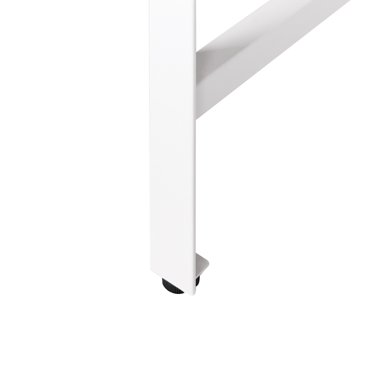 Barbord För Utomhusbruk Maenza 120 cm - vit/svart - Utemöbler - Utebord & trädgårdsbord - Barbord utomhus