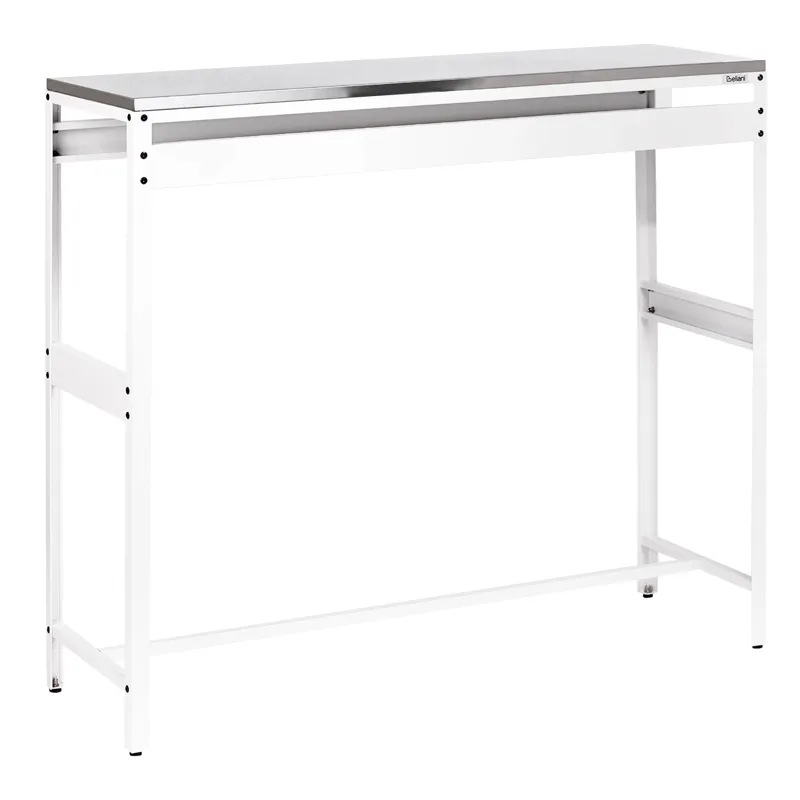 Barbord För Utomhusbruk Maenza 120 cm, vit/svart