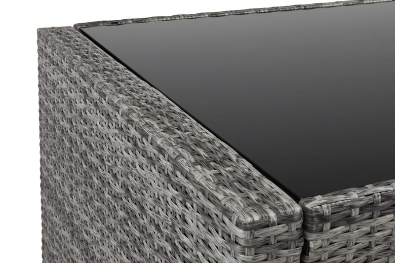 Bahamas Barset med 6 st Barstolar - Grå - Utemöbler - Utegrupp - Matgrupp utomhus