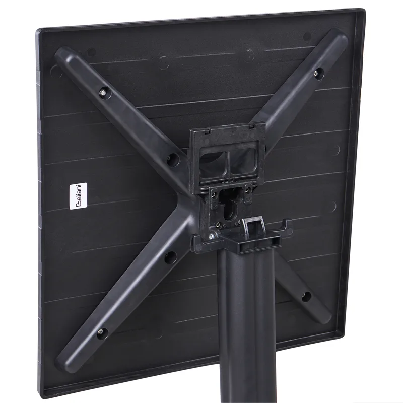 Barbord utomhus Lemnos 60 cm - svart - Utemöbler - Utebord & trädgårdsbord - Barbord utomhus