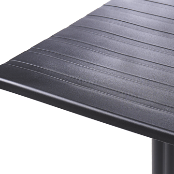 Barbord utomhus Lemnos 60 cm - svart - Utemöbler - Utebord & trädgårdsbord - Barbord utomhus
