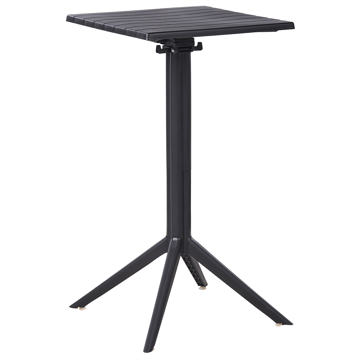 Barbord utomhus Lemnos 60 cm - svart - Utemöbler - Utebord & trädgårdsbord - Barbord utomhus