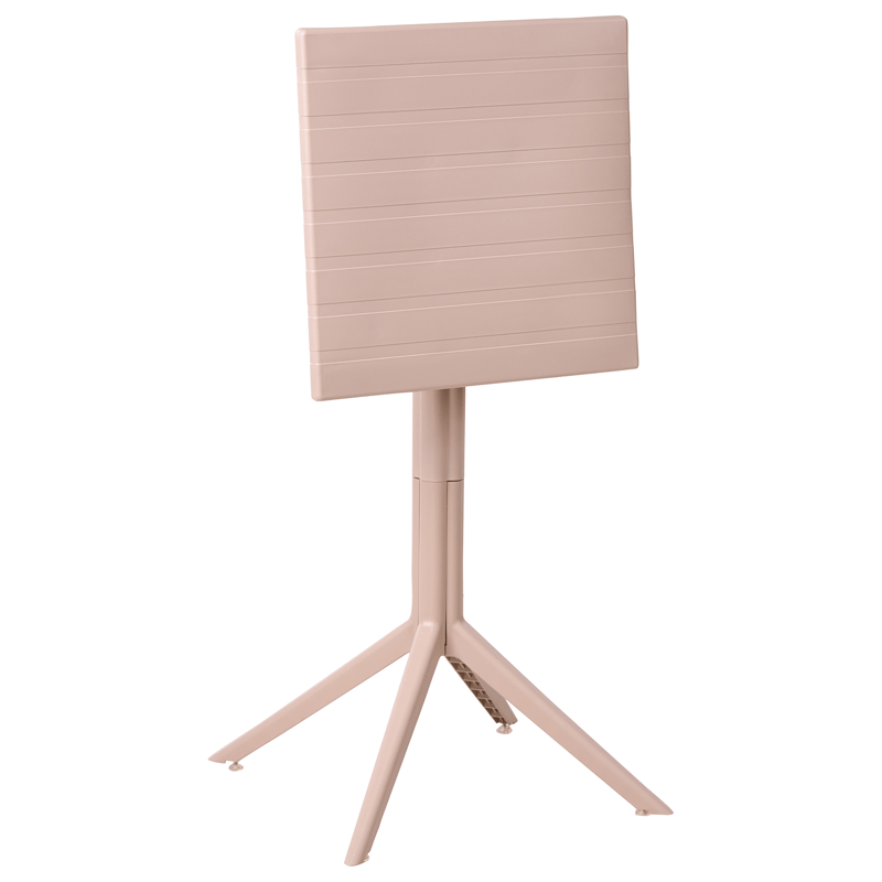 Barbord utomhus Lemnos 60x60 cm - beige - Utemöbler - Utebord & trädgårdsbord - Barbord utomhus