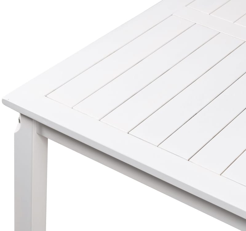 Bohus matbord 135 cm - Vit - Vit - Utemöbler - Utebord & trädgårdsbord - Matbord utomhus