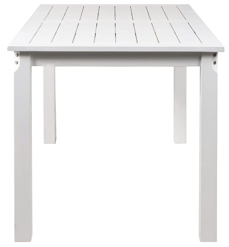 Bohus matbord 135 cm - Vit - Vit - Utemöbler - Utebord & trädgårdsbord - Matbord utomhus