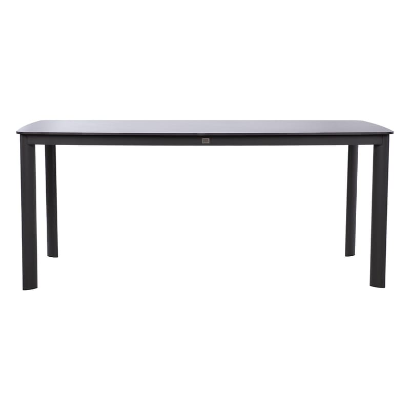 Bord Beida 180x90x75 cm - Svart - Utemöbler - Utebord & trädgårdsbord - Matbord utomhus