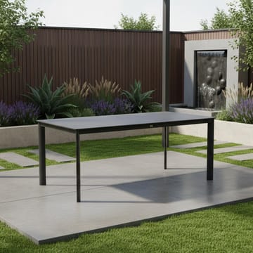 Bord Beida 180x90x75 cm - Svart - Utemöbler - Utebord & trädgårdsbord - Matbord utomhus