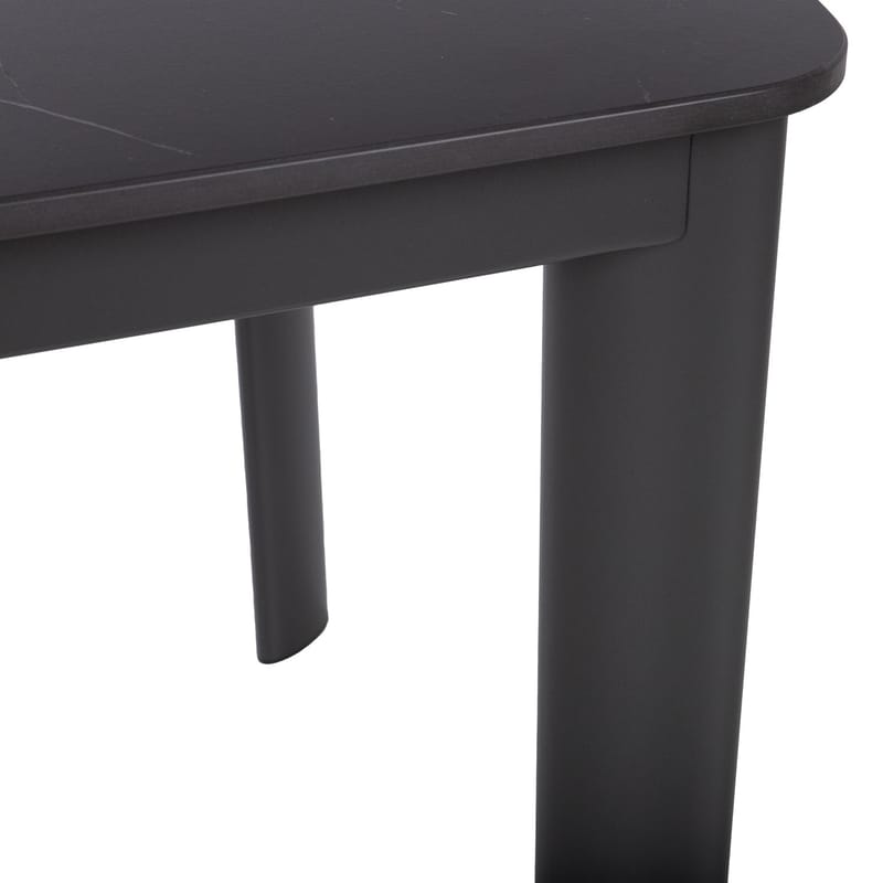 Bord Beida 180x90x75 cm - Svart - Utemöbler - Utebord & trädgårdsbord - Matbord utomhus