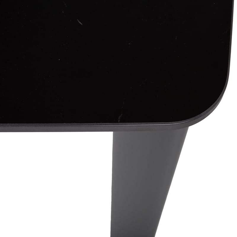 Bord Beida 180x90x75 cm - Svart - Utemöbler - Utebord & trädgårdsbord - Matbord utomhus