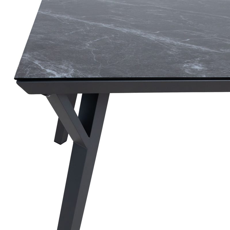 Bord Casper 160x90H73 cm - Grå - Utemöbler - Utebord & trädgårdsbord - Matbord utomhus