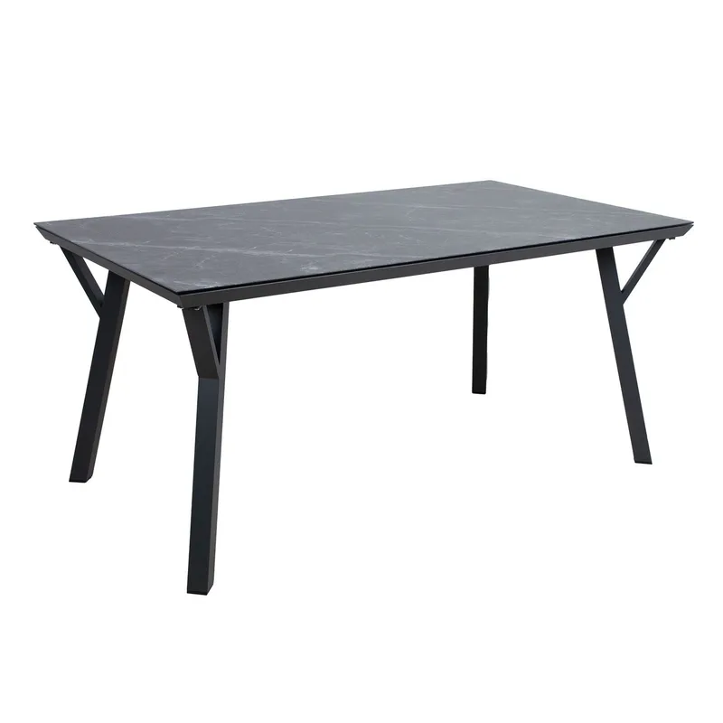 Bord Casper 160x90H73 cm, Grå