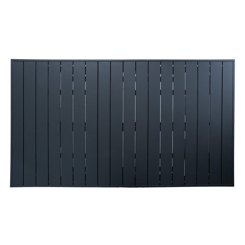 Bord Columbus 183/243x100x76 - mörkgrå - Utemöbler - Utebord & trädgårdsbord - Matbord utomhus