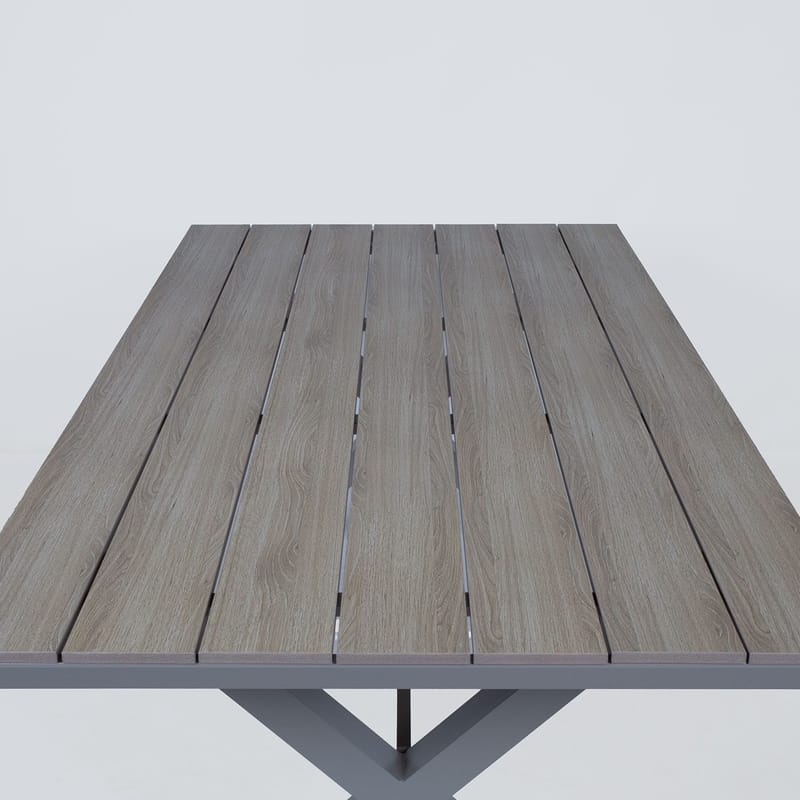 Bord Corinna 180x100x74 cm - Ljusgrå - Utemöbler - Utebord & trädgårdsbord - Matbord utomhus