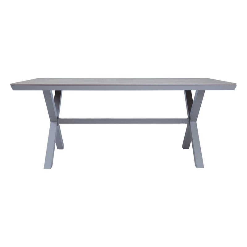 Bord Corinna 180x100x74 cm - Ljusgrå - Utemöbler - Utebord & trädgårdsbord - Matbord utomhus