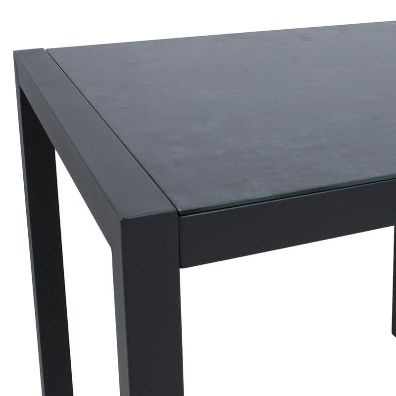 Bord Delgado 80x80x72 cm - Grå - Utemöbler - Utebord & trädgårdsbord - Matbord utomhus