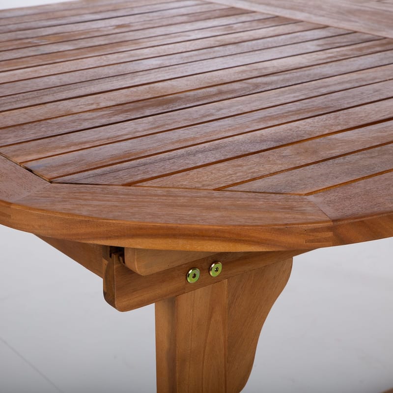 Bord Fabiola 285/225/165x100x75 cm - Akacia - Utemöbler - Utebord & trädgårdsbord - Matbord utomhus