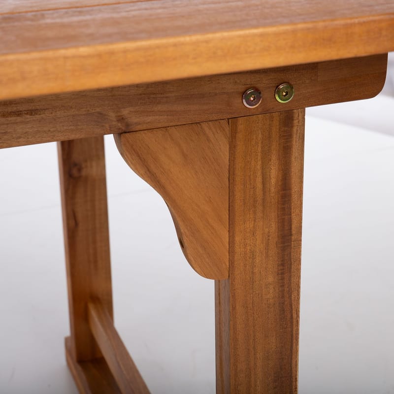 Bord Fabiola 285/225/165x100x75 cm - Akacia - Utemöbler - Utebord & trädgårdsbord - Matbord utomhus