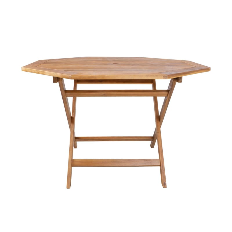 Bord Finlay 120x120x72 cm - Akacia - Utemöbler - Utebord & trädgårdsbord - Matbord utomhus