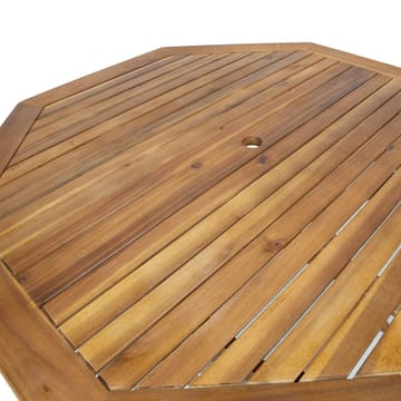 Bord Finlay 120x120x72 cm - Akacia - Utemöbler - Utebord & trädgårdsbord - Matbord utomhus