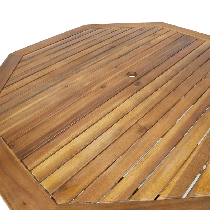 Bord Finlay 120x120x72 cm - Akacia - Utemöbler - Utebord & trädgårdsbord - Matbord utomhus