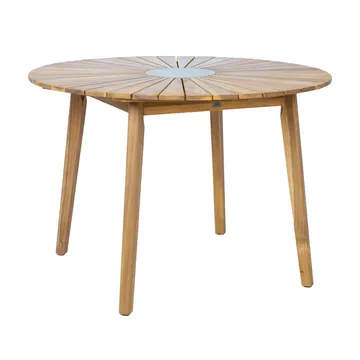 Bord Florida D110x75 cm Akacia - Teakfärgad - Utemöbler - Utebord & trädgårdsbord - Matbord utomhus