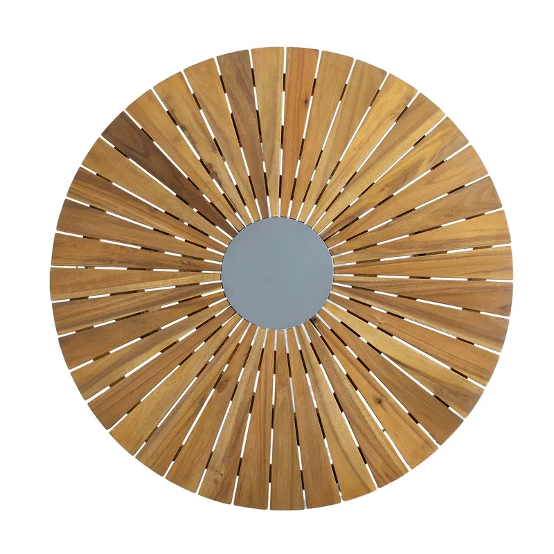 Bord Florida D110x75 cm Akacia - Teakfärgad - Utemöbler - Utebord & trädgårdsbord - Matbord utomhus