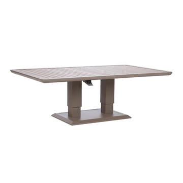 Bord Marenda 150x90x2-75 cm - gråbeige - Utemöbler - Utebord & trädgårdsbord - Matbord utomhus
