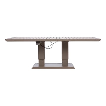 Bord Marenda 150x90x2-75 cm - gråbeige - Utemöbler - Utebord & trädgårdsbord - Matbord utomhus