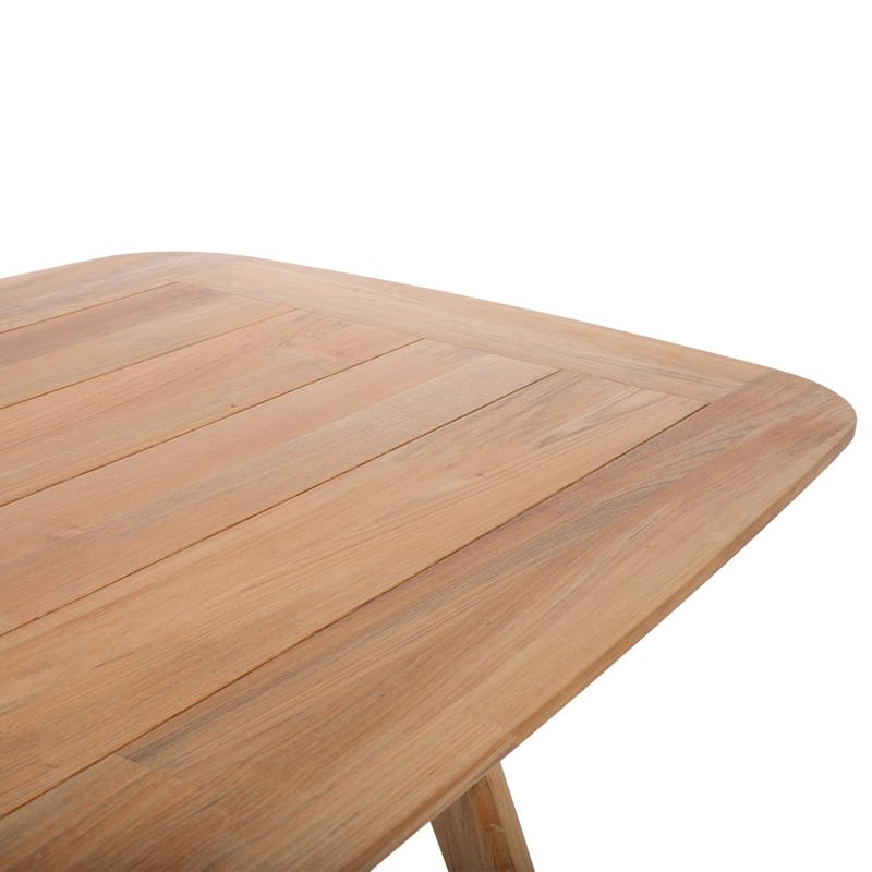 Bord Roca 280x110x76 cm teak - Teak - Utemöbler - Utebord & trädgårdsbord - Matbord utomhus